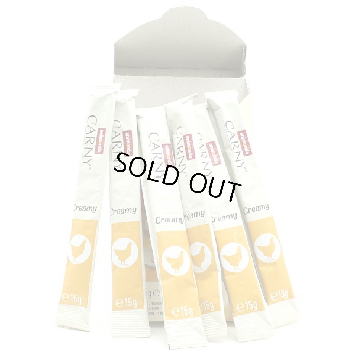 画像2: 最短賞味2027.1・アニモンダ 猫 カーニー クリーミー チキン・タウリン 15g×6本/83868全年齢対応猫用おやつ正規品 (2)