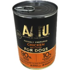 画像3: 最短賞味2028.5・リニューアル品AATU アートゥー 90％チキン 400g缶 成犬用ウェット グレインフリー総合栄養食ドッグフード 正規品 aa13491 (3)