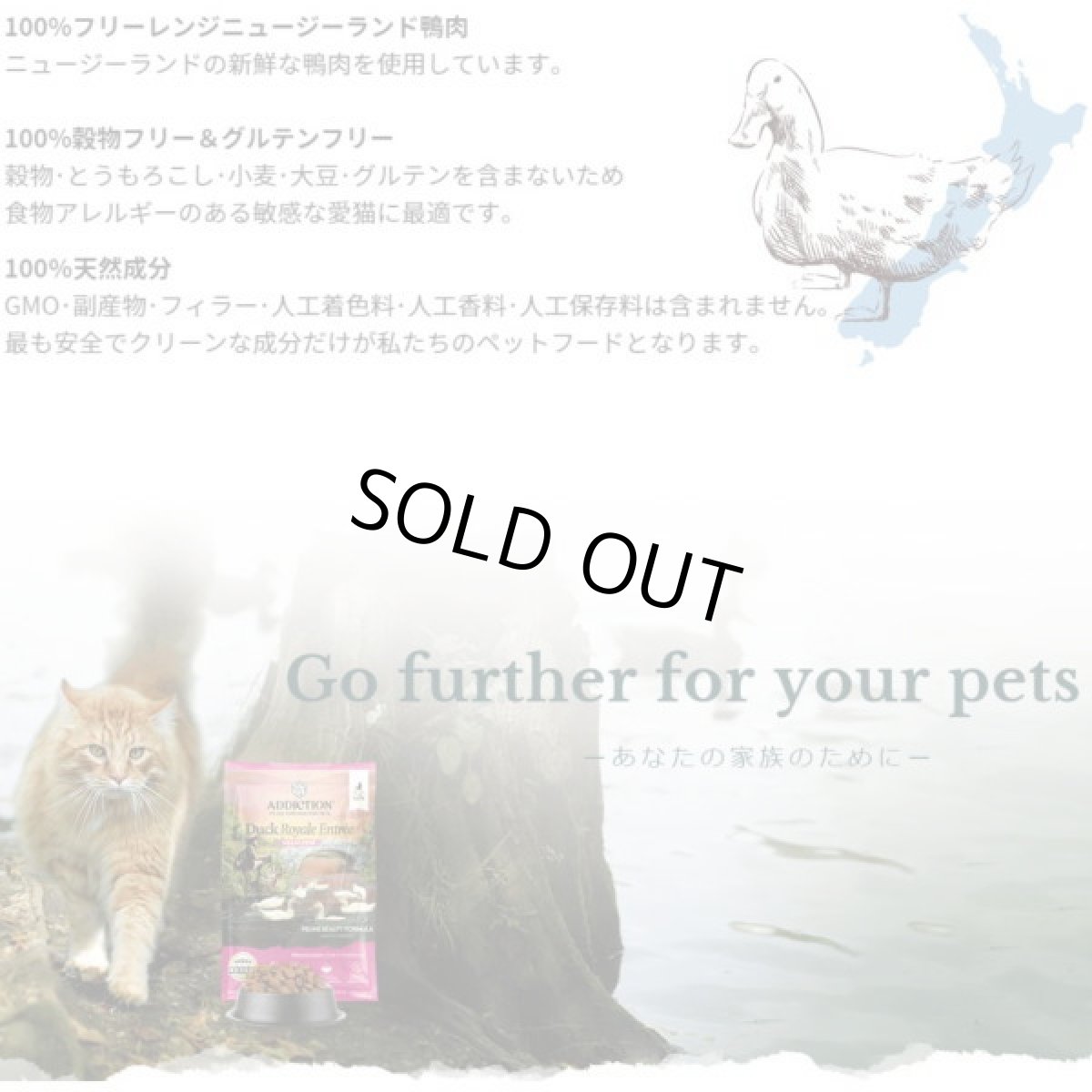 画像5: 最短賞味2027.9.19・アディクション 猫 ダックロイヤル 1.8kg全年齢猫用キャットフード正規品adc74170 (5)