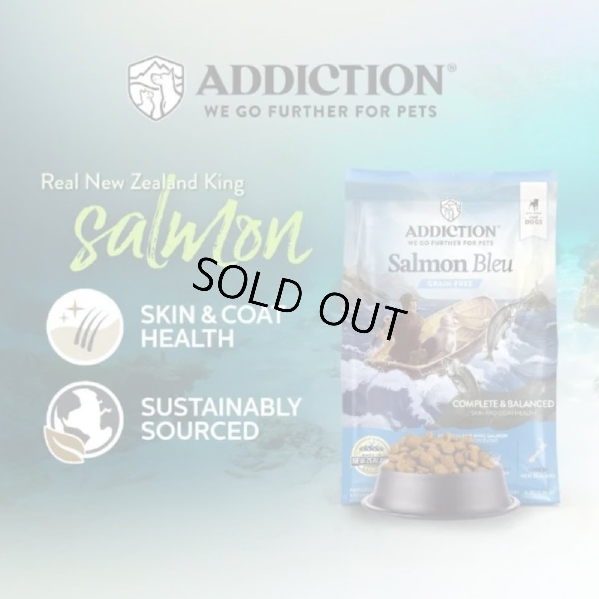 画像4: NEW 最短賞味2027.7.5・アディクション 犬 サーモンブルー 50g全年齢犬用 有料サンプル正規品add11007 (4)