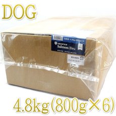 画像1: 最短賞味2025.6.3・アディクション 犬 サーモンブルー 4.8kg（800g×6袋）専用ダンボール出荷 袋のラベル無し 正規品add11038 (1)