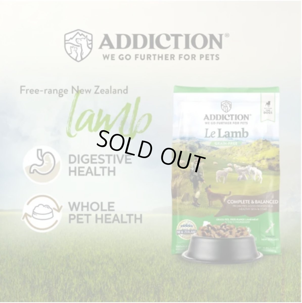 画像4: NEW 最短賞味2027.6.12・アディクション 犬 ル・ラム 50g 全年齢犬用 有料サンプル正規品add11205 (4)