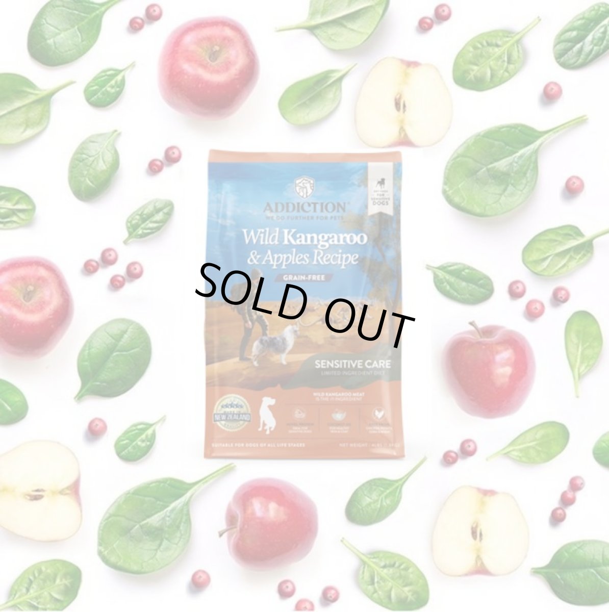 画像7: NEW 最短賞味2027.5.17・アディクション 犬 ワイルド カンガルー＆アップル 50g全年齢犬用 有料サンプル正規品add11502 (7)