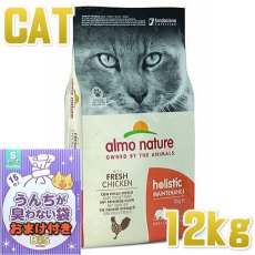画像1: おまけ付き！最短賞味2025.7.31・アルモネイチャー 猫 フレッシュチキン 大袋12kg alc641成猫用ホリスティック キャットフードalmo nature正規品 (1)