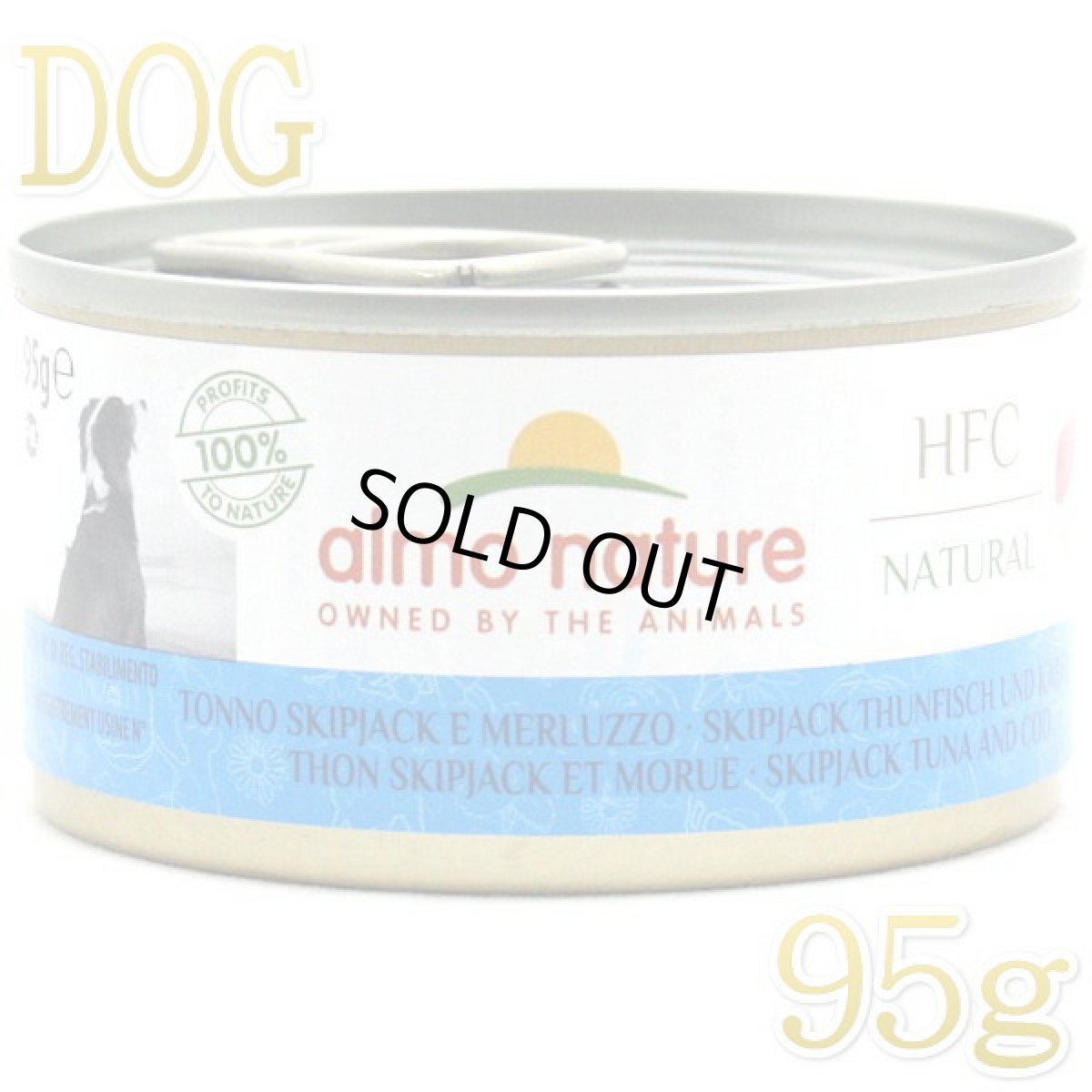 画像1: SALE/賞味期限2025.10・アルモネイチャー 犬 カツオのご馳走 95g缶ald5503成犬用ウェット一般食ドッグフードalmo nature正規品 (1)
