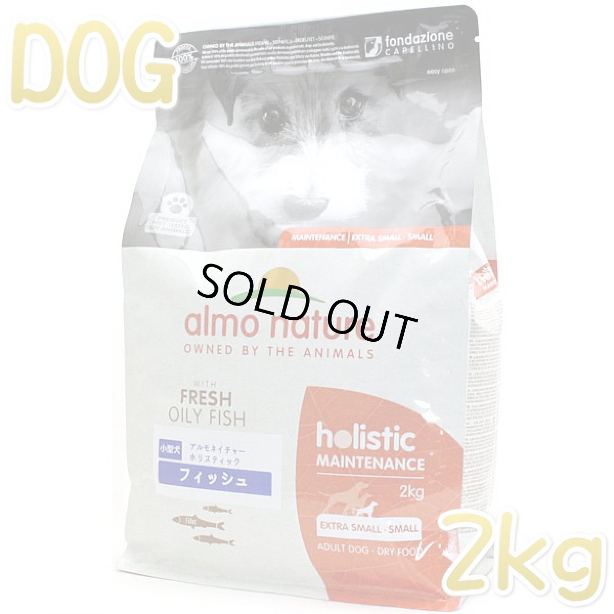 画像1: 最短賞味2026.8.31・アルモネイチャー 犬 フィッシュ 小粒 2kg ald713成犬用ドッグフードalmo nature正規品 (1)
