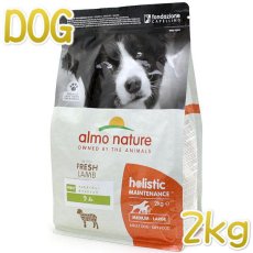 画像1: 最短賞味2025.3.31・アルモネイチャー 犬 ラム 中粒2kg ald731成犬用ホリスティック ドッグフードalmo nature正規品 (1)