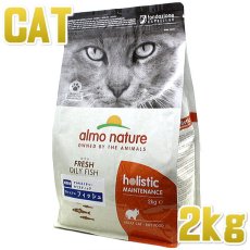 画像1: 最短賞味2025.7.31・アルモネイチャー 猫 フレッシュフィッシュ2kg alc624成猫用ホリスティックドライ キャットフード正規品 (1)