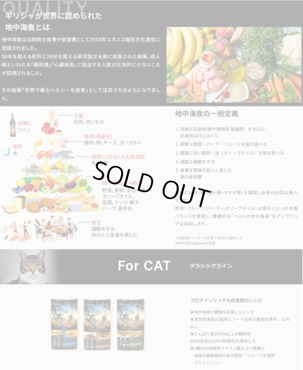 画像3: 最短賞味2027.10.23・アンブロシア 猫 キャットトラウト＆ラビット 1.5kg 全猫用 特にシニア猫/インドア/避妊去勢/肥満猫ドライフード正規品amb32941 (3)