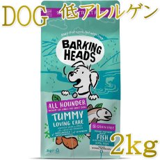 画像1: NEW 最短賞味2027.3.10・バーキングヘッズ ボウル タミー ラビング ケア フィッシュ ドライドッグフード 2kg成犬用bfs2-bh10902 BARKING HEADS正規品 (1)
