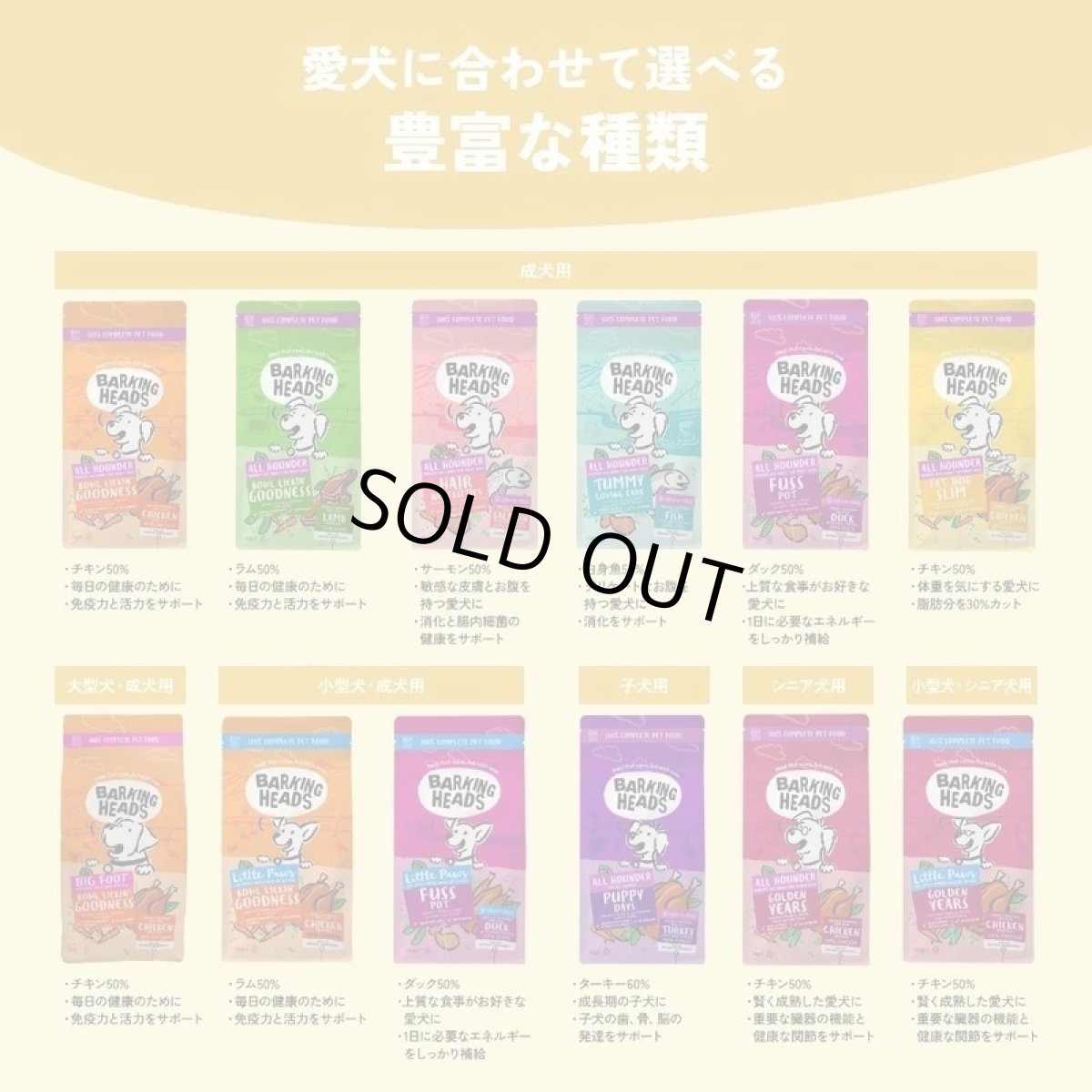 画像7: SALE/賞味切迫2026.12.12・バーキングヘッズ ファット ドッグ スリム チキン ドライドッグフード 2kg成犬用blt2-bh10193 BARKING HEADS正規品 (7)