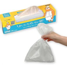 画像2: NEW 驚異の防臭袋モフ まいにちおいしい袋 Sサイズ１0０枚入 食品保存調理用 サイズ：200cm×300cmクリロン化成bos79953 (2)
