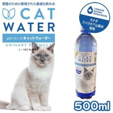 画像2: 最短賞味2026.12・pH バランス キャット ウォーター 500ml 猫 水 ペット 天然水 水分補給cw60100 (2)