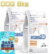 画像1: おまけ付き！最短賞味2025.3.31・フォルツァ10 犬用 リナール アクティブ 中粒8kg(4kg×2袋) 腎臓ケアドッグフード FORZA10正規品fo02795 (1)