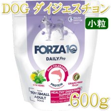 画像1: NEW 最短賞味2027.6・フォルツァ10 犬 デイリープロ ミニ ヘルシーダイジェスチョン フィッシュ小粒600g/fo72155成犬用ドッグフード正規品 (1)