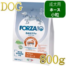 画像1: NEW 最短賞味・フォルツァ10 犬 デイリープロ ミニ ホース小粒800g/fo72803成犬用ドッグフード正規品 (1)