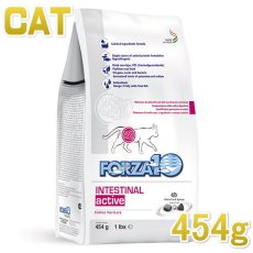 画像1: 最短賞味2025.2・フォルツァ10 猫 インテスティナル アクティブ胃腸ケア454g 猫用療法食キャットフードFORZA10正規品fo07887 (1)