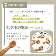 画像3: 最短賞味2026.3・ファープラスト ベジタリアン デンタル スナック トゥースブラシ メリッサＳ 犬用おやつ 歯みがきガム正規品fp07865 (3)
