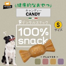 画像2: 最短賞味2025.12・ファープラスト ベジタリアン デンタル スナック キャンディ メリッサＳ 犬用おやつ 歯みがきガム正規品fp07988 (2)