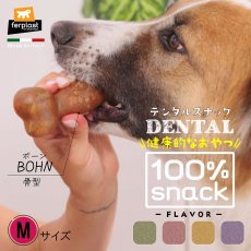 画像2: NEW 最短賞味2025.2・ファープラスト ベジタリアン デンタル スナック ボーン アスコフィランM 犬用おやつ 歯みがきガム正規品fp07995 (2)