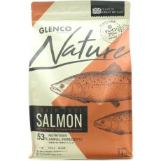 画像3: NEW 最短賞味2027.9.30・グレンコ 犬 ナチュール サーモン小粒1.6kg/gle09812成犬用ドッグフードGLENCO正規品 (3)