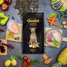 画像7: NEW 入荷待ち・ゴスビ 犬 EXCLUSIVE グレインフリー アダルト ダック MEDIUM 3kg gos00303 Gosbi正規品 (7)