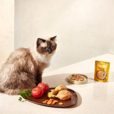 画像4: NEW 最短賞味2027.12・ゴスビ Natsbi ナツビ猫 STEAMED チキン 80gパウチ gos07913全年齢猫用総合栄養食ウェット Gosbi正規品 (4)