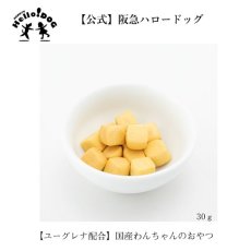 画像2: 最短賞味2024.2・eugreen阪急ハロードッグ キューブクッキー（カボチャ）30g犬用おやつユーグレナ配合hd02470/139666 (2)
