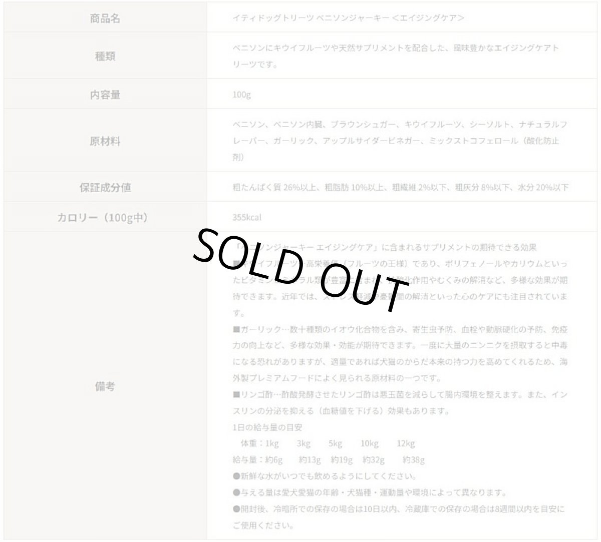 画像5: 最短賞味2026.12・リニューアル品iti イティ ベニソンジャーキー エイジングケア 100g it47470犬用おやつ ヘルスケアトリーツ 正規輸入品 (5)