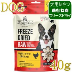 画像1: NEW 最短賞味2027.8・ケリーアンドコー 犬フリーズドライ おやつ チキンブレスト 40g犬用kec00015/Kelly＆Co’s正規品 (1)