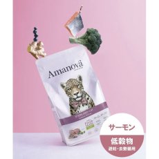 画像3: NEW 最短賞味2026.11.13・アマノヴァ ステアライズド キャット サーモン デラックス 300g避妊去勢成猫用ローグレインAmanova正規品lam233-ama31269 (3)