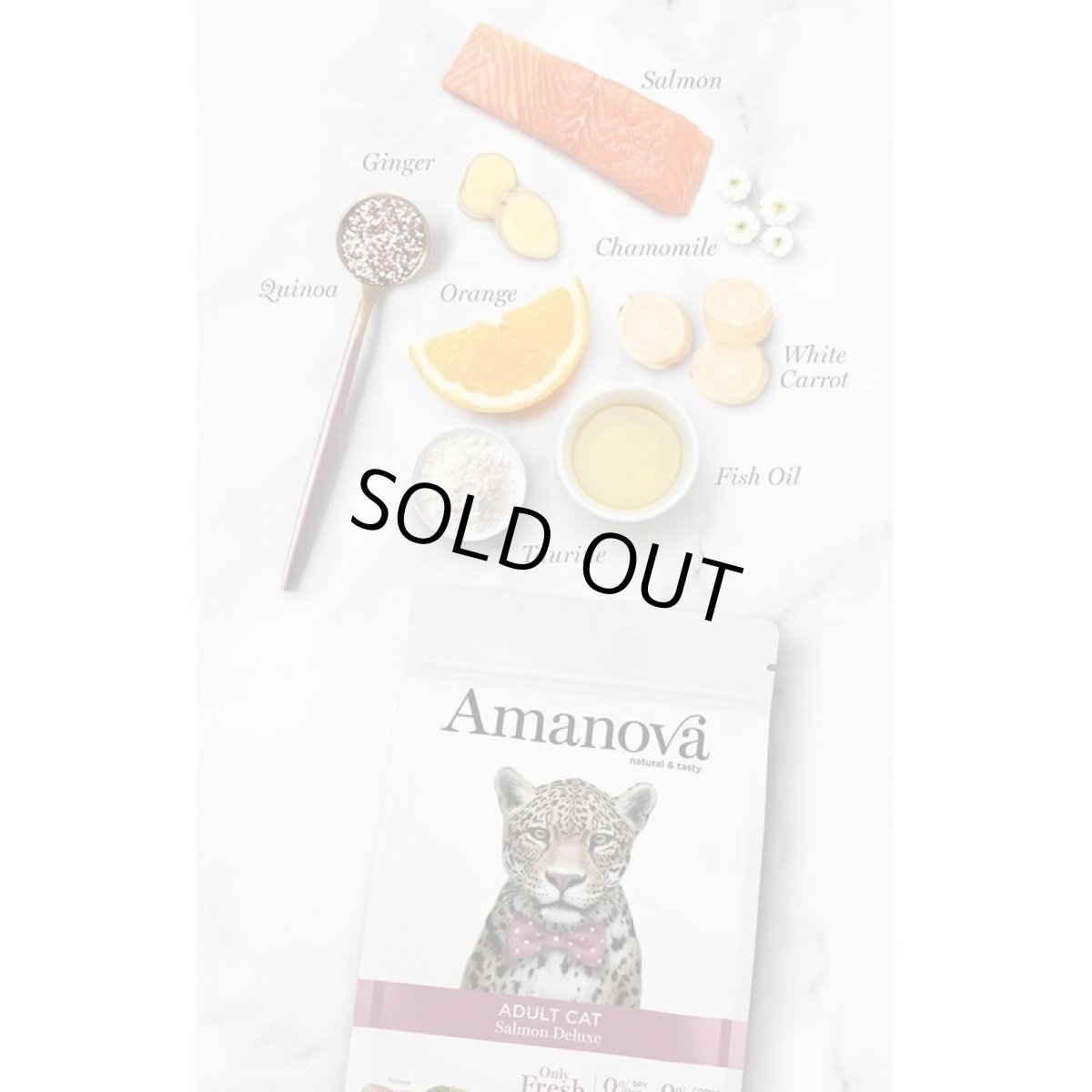 画像5: SALE/賞味切迫2026.10.22・アマノヴァ 猫 アダルトキャット サーモンデラックス 1.5kg成猫用ローグレインAmanova正規品lam236-ama31191 (5)