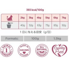 画像6: NEW 最短賞味2026.10.22・アマノヴァ アダルトキャット サーモンデラックス 1.5kg成猫用ローグレインAmanova正規品lam236-ama31191 (6)