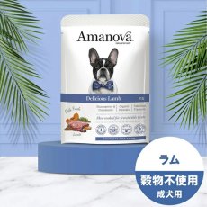 画像4: NEW 最短賞味2027.5・アマノヴァ 犬 パウチ アダルト デリシャス ラム100g成犬用Amanova正規品lam312-ama72767 (4)