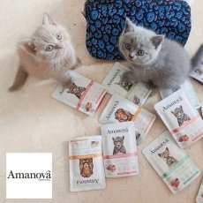 画像7: NEW 最短賞味2027.4・アマノヴァ 猫 パウチ ステアライズド チキン85g成猫用コンプリート食Amanova正規品lam410-ama35779 (7)