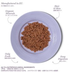 画像2: NEW 最短賞味2027.4・アマノヴァ 猫 パウチ ステアライズド フィッシュ アンド ターキー85g成猫用コンプリート食Amanova正規品lam411-ama35816 (2)