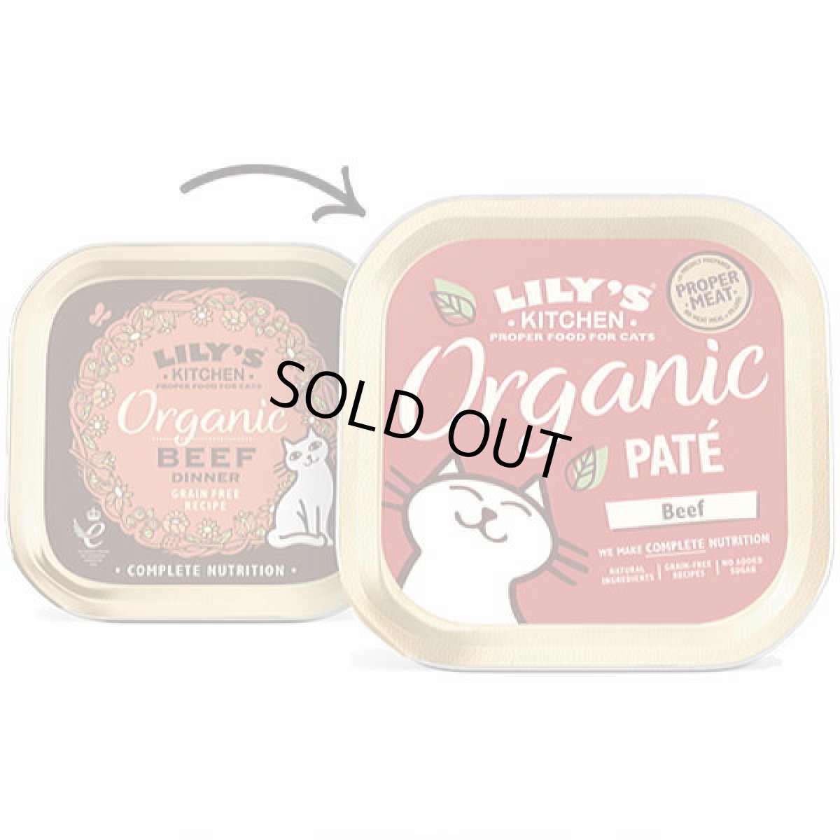 画像6: 最短賞味2027.1・リリーズキッチン 猫 オーガニックビーフのディナー・キャット85g licb02猫用ウェット総合栄養食Lily's Kitchen正規品※輸入元にて販売終了 (6)