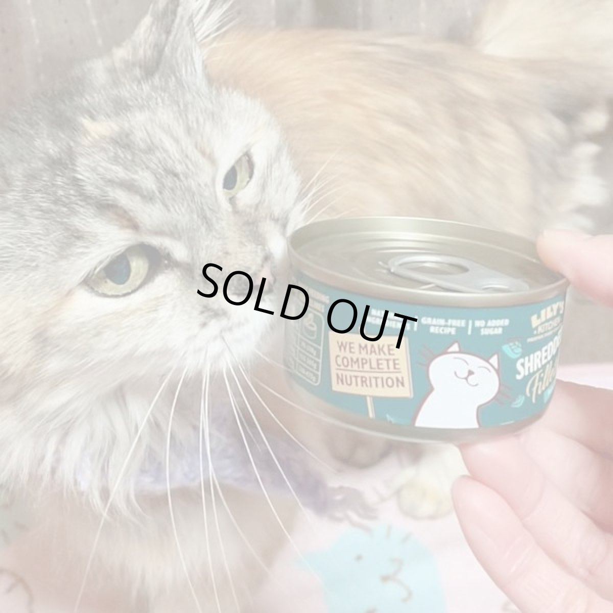 画像4: 最短賞味2027.8・リリーズキッチン 猫 ツナとサーモンのシュレッドフィレ70g缶licf02猫用ウェット総合栄養食 正規品 (4)