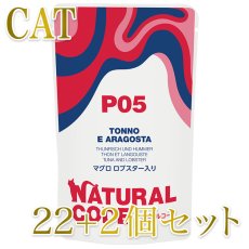 画像1: NEW 最短賞味2028.1・ナチュラルコード 猫 ＮＣＰ５ マグロ ロブスター入りパウチ24個セットnco52116s24成猫用一般食 正規品/SALE (1)