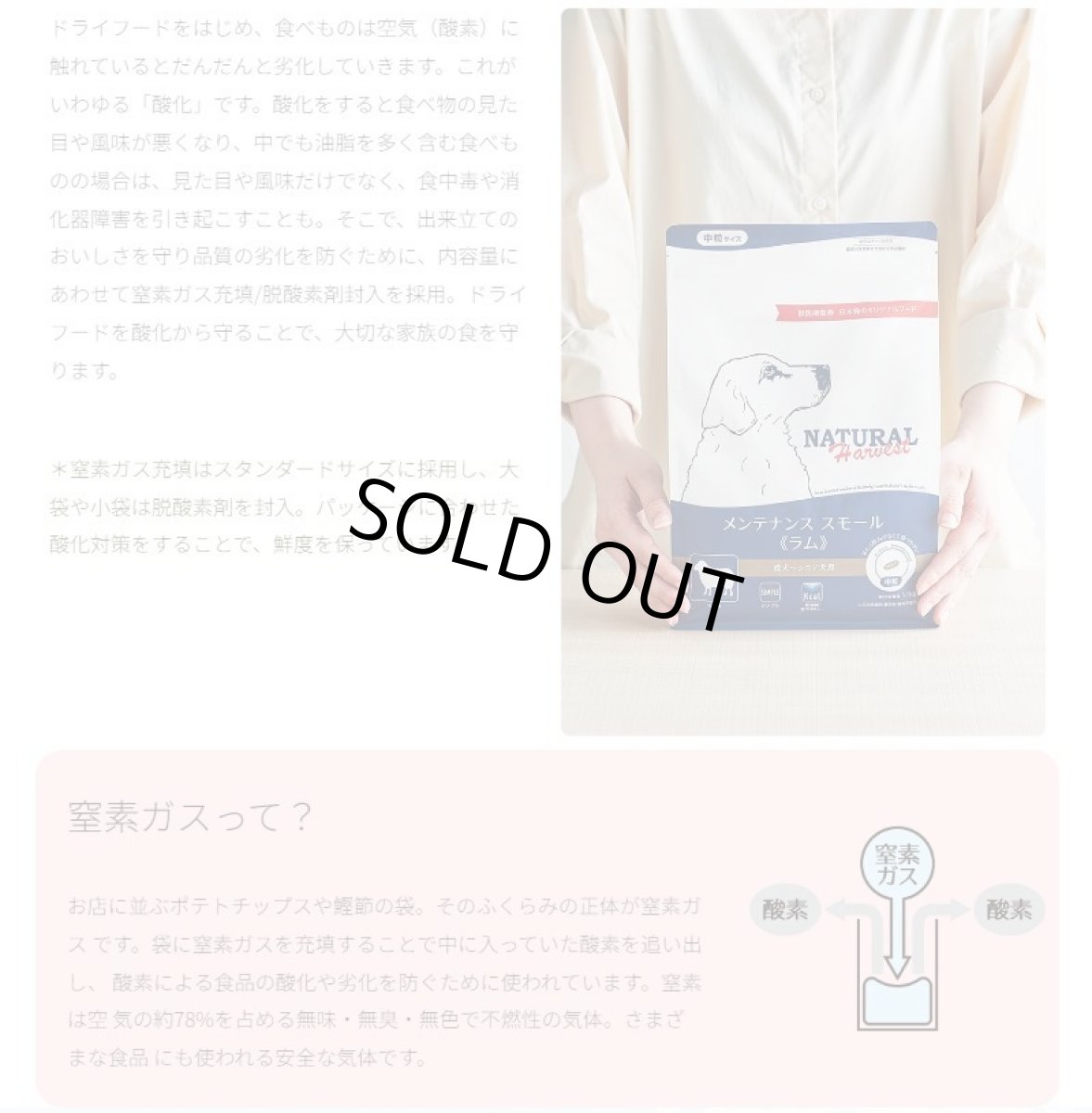 画像3: 最短賞味2027.9・ナチュラルハーベスト メンテナンススモール ラム6kg/成犬シニア犬対応ドライフードNatural Harvest正規品nh12787 (3)