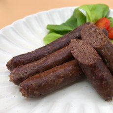 画像1: NEW 最短賞味2027.10・Nanki Japan 鹿肉ソーセージ2本×2パック/nj61019犬用おやつ ナンキジャパン (1)