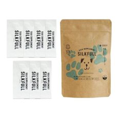 画像2: NEW 最短賞味2026.2・SILKUFLL シルクフル 犬用 30包入 腎臓 腸内ケアサプリメント nnw10048 (2)