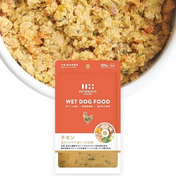 ペトコトフーズ　PETOKOTO 犬用総合栄養食　ポーク100g 96袋 ペトコトフーズ PETOKOTO 犬用総合栄養食 ポーク100g 96袋