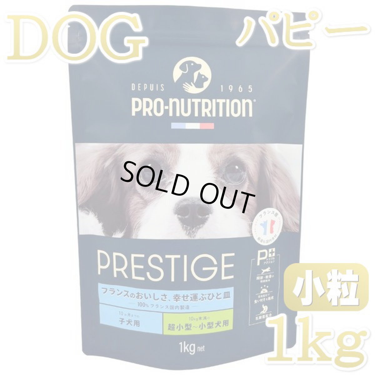 画像1: 最短賞味2026.5.15・プレスティージ 犬用 パピー小粒1kg子犬用ドッグフード正規品pn35307 (1)