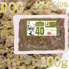 画像1: NEW 最短賞味2027.5・ロッカ エゾ鹿トライプ40（トライプ＆ミート）100g 犬用ウェット 国産 無添加 roc46225 (1)