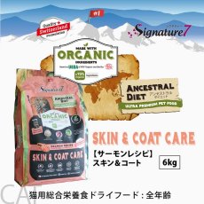 画像2: NEW 最短賞味2028.1.15・シグネチャー７ 猫 アンセストラルダイエット キャット スキン＆コート サーモンレシピ6kg(400g×15個)s783812全年齢 正規品 (2)