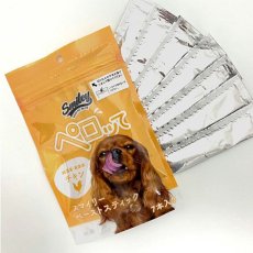 画像3: 最短賞味2025.3・スマイリーペーストスティック 犬 ペロッて チキン 7本sm70601 (3)