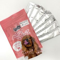 画像3: 最短賞味2025.3・スマイリーペーストスティック 犬 ペロッて さくら(馬肉)7本sm70632 (3)