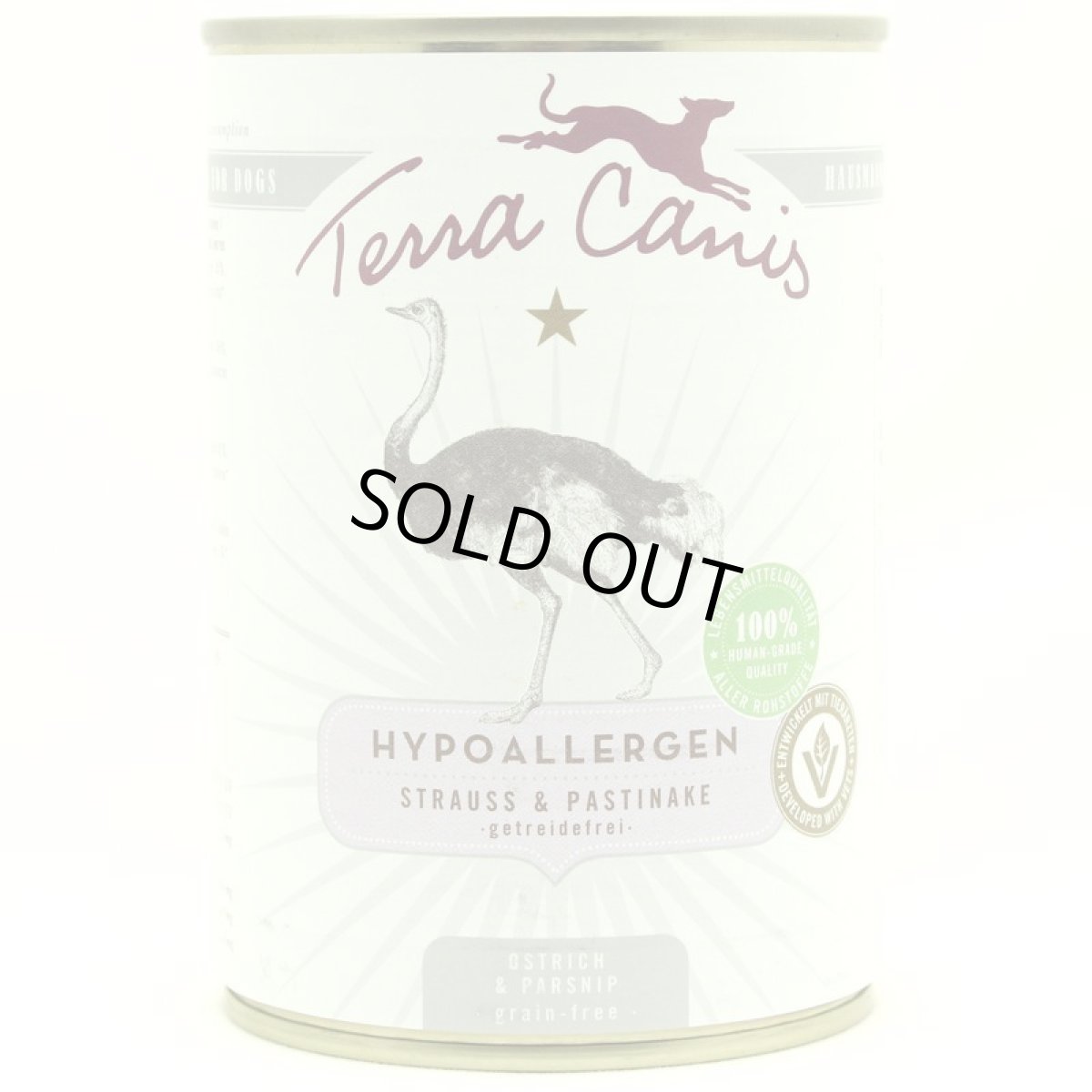 画像3: 最短賞味2028.6・テラカニス 犬 ハイポアレルゲン オーストリッチ肉 400g缶コンプリート食 低アレルギーTerraCanis正規品tc22053 (3)
