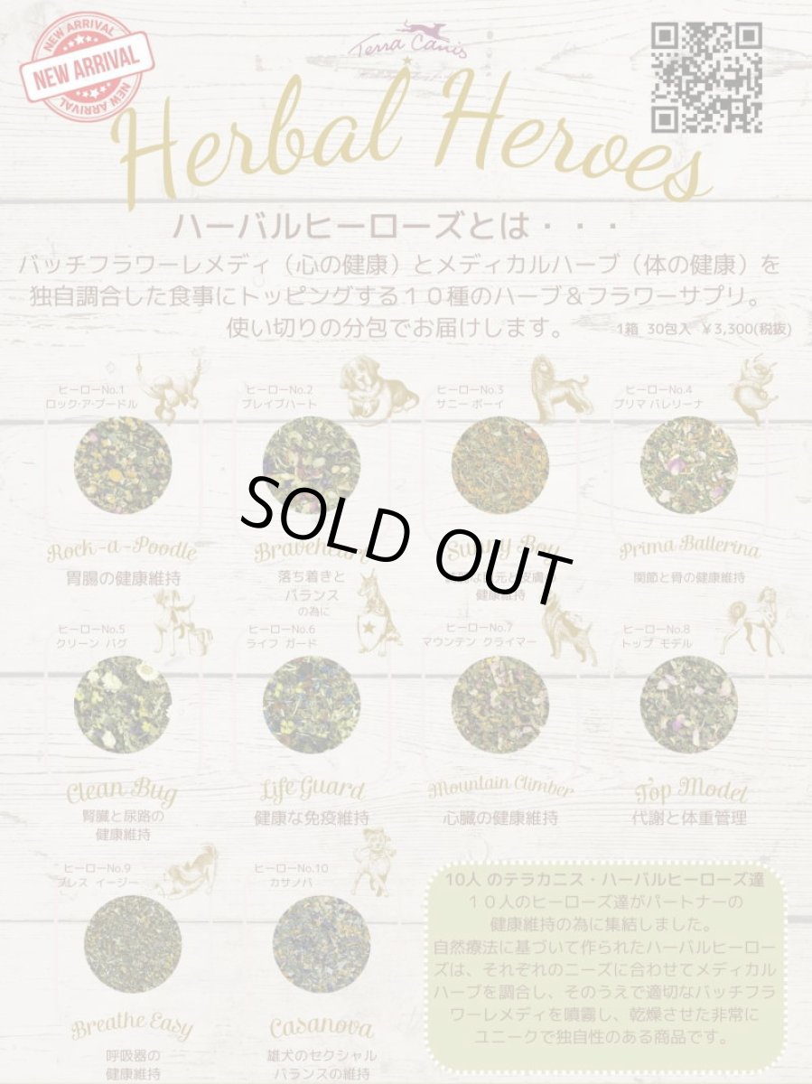 画像5: 最短賞味2026.4・テラカニス ハーバルヒーローズ ロック ア プードル 0.4g×30包 胃腸の健康維持TerraCanis正規品tc71356 (5)